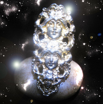HAUNTED RING THREE FACES OF EXTREME POWER HIGHEST LIGHT COLLECTION  MAGICK image 2