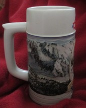 The Coors Rocky Mountain Legend Series 1991 Beer Stein Mug - £15.99 GBP