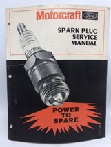 Vtg 1979 Ford Motorcrat Spark Plug Service Manual No 2301-010  - $17.77