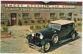 Postcard 1931 Lincoln Sedan Smoky Mountain Car Museum Pigeon Forge Tennessee - £2.85 GBP