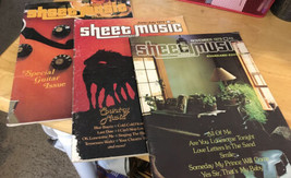 Sheet Music Magazine Standard Ed. 3 Issues 1979 - $9.49