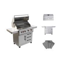 Bear Grill - 34&quot; Kodiak Bundle – Grill, Cart, Cover, NG/LP Outdoor Stain... - €4.456,33 EUR+