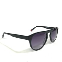 Steve Madden Gafas de Sol HUSTTLER BLACK Redondo Monturas con Morado Lentes - £22.12 GBP