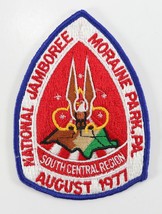 Vintage 1977 National Jamboree Moraine Park Red Backpack Boy Scouts BSA ... - £9.31 GBP