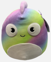 Honeydew the Chameleon Rainbow Tye Dye 8&quot; Squishmallow Plush Stuffed Animal Gift - £12.62 GBP