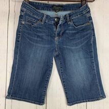 Banana Republic 26/2 Bermuda Short Low Rise Blue Jeans Denim Women - $127.76 MXN