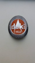 DEKI CYCLE Head Badge Emblem For Vintage Bicycle NOS (Free shipping) - £23.35 GBP