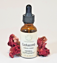 RED COCKSCOMB Herbal Supplement / Liquid Extract Tincture / Celosia cristata - $17.95