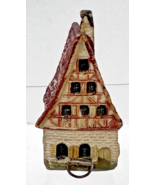 Vintage Plaster Cottage Tape Measure Tall Roof Windows Brick Japan Works 2" - $74.25