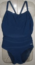 EXCELLENT WOMENS Ocean BRAND NAVY BLUE ONE PIECE SWIMSUIT   SIZE 34 - £18.30 GBP