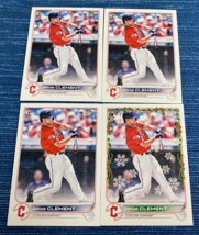 Lot 2022 Topps Base &amp; Holiday Ernie Clement #71 Rookie RC Blue Jays Guar... - £1.54 GBP