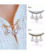 Brooch Stylish Elegant Faux Pearl Fashion Vintage Brooch For Wedding 1 O... - $208.48 MXN+