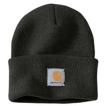 Carhartt A18BLK Men&#39;s Knit Cuffed Beanie- Black, One Size - $39.00