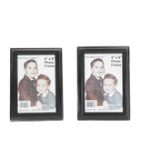 2 Pack 4x6 Black Photo Frame - Table Top or Wall Mount, Horizontal &amp; Ver... - $229.01 MXN