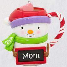 Hallmark Ornament 2018 - Mom Snowman Mug - $12.01