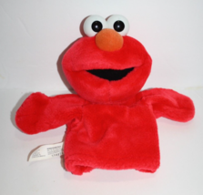 Elmo Doll Puppet Sesame Street 10&quot; Plush Soft Toy 2004 Fisher Price G3484/G3483 - £9.21 GBP