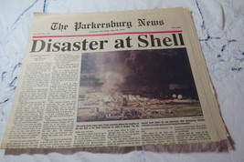 The Parkersburg News May 28, 1994 WV Newspaper Disaster at Shell - £18.30 GBP