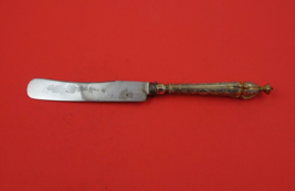 Austrian Sterling Silver Regular Knife HH Steel blade blunt 3 sided handle 9&quot; - £100.21 GBP