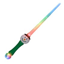 Light Up Expandable Snowman Prism Sword Saber - £22.71 GBP