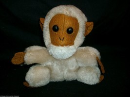 6&quot; VINTAGE R DAKIN 1976 LITTLE MONKEY TAN &amp; CREME STUFFED ANIMAL PLUSH T... - $18.05