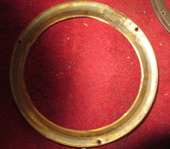 Antique Clock Bezel Brass  5 1/4&quot; - £9.36 GBP