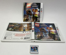 LEGO Jurassic World (Nintendo 3DS) XL 2DS Game w/Case &amp; Manual - £9.66 GBP