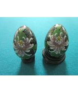 Cloisonne Eggs in Compatible with Wooden Base/Oval Lacker Pill Compatibl... - $45.07