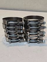 10 Quantity of Breeze T-Bolt Hose Clamps Min Diameter 3.25" SS Band (10 ... - $65.99