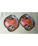 Two Melamine Star Wars Podraces Plates by Zak Designs - $27.97 CAD