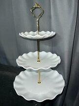 3 Tier Cupcake Stand Holder Plastic Cup Cake Stand 9.84 x 9.84 x 1.18 in - $17.82