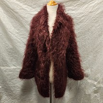 Ann Arundell Women&#39;s Brown Knit Cardigan Sweater  - £77.84 GBP