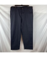 NWT Red Kap PC44BK0 MEN&#39;S WORK PANT SIZE 36 LENGTH 31 BLACK 100% COTTON - $231.52 MXN