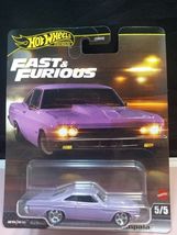 2025 HOT WHEELS PREMIUM FAST &amp; FURIOUS K 1966 CHEVY IMPALA RELEASE K PURPLE - $6.09