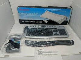 Amptron Professional Wireless Keyboard &amp; Mouse AKM-C0350 AGM-9300 VTG 90s NEW - £118.42 GBP