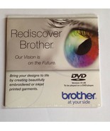 Brother DVD for Embroidering or Inkjet Printed Garments New Sealed - £10.28 GBP