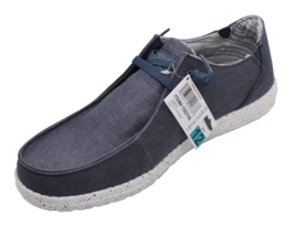 Skechers Melson Chad Relax Fit  Navy White Sole Men&#39;s Shoes Size US 12 - £47.44 GBP