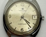Hamilton Accumatic A-575 1961 Calendar Automatic 692 Movement Watch Runs... - $222.74