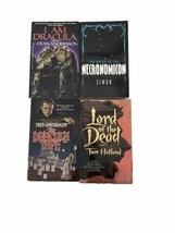 4 Paperback Books Dracula/Vampire Theme Gates of the Necronomicon &amp; 3 Ot... - $25.00