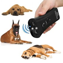 3-in-1 Anti Barking Dog Training Device Ultrasonic Dog Training Repeller LED Fla - £10.30 GBP+
