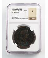 138-161 Ad Romanzo Impero Sesterzo Antoninus Pius Selezionato Da NGC Com... - $30,062.40 MXN