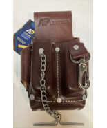 Ap-Leather Real cowhide oil tanned Leather Small Pouch for Tool Belt - $81.43 CAD