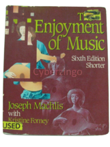 The Enjoyment Of Music Vintage 1991 PREOWNED - £8.48 GBP