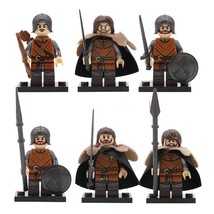 6pcs/set Game of Thrones Minifigures House Stark Eddard Stark Jory Cassel Archer - £12.75 GBP