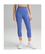 SoulCycle Santa Monica Stretch High Rise Leggings Purple Side Leg Cutout... - $49.08 CAD
