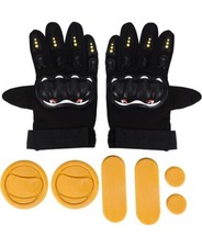 NEW Longboard or skateboarding gloves with accessories - $19.60