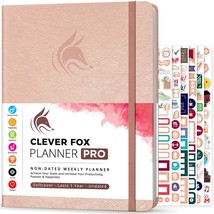 Planner Pro  Weekly &amp; Monthly Life Planner To Increase Productivity, Tim... - £49.43 GBP