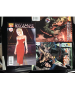 LOT OF 3 Battlestar Galactica  Dynamite Comic Set / SEE PICS LOOKS NICE - £11.05 GBP