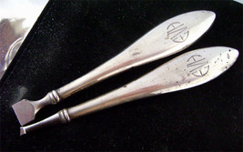 Vintage Pair Birks Sterling Manicure Tools Handles Only Repurposed Upcycle - £13.36 GBP