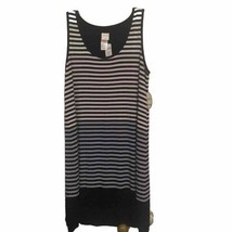 Soma Reversible Swing Short Wild Stripe Lilac  Sleeveless Women’s Dress  S - $29.69