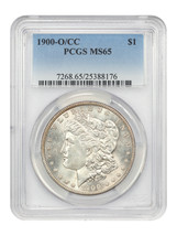 1900-O/CC $1 Pcgs MS65 - £2,034.98 GBP